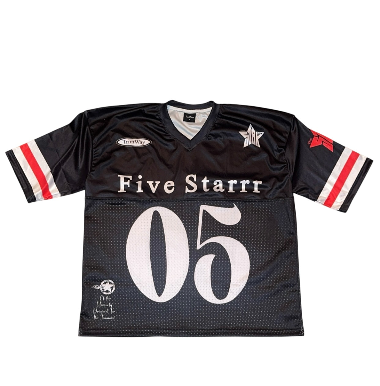 Five Starrr Oversized Cropped Jersey