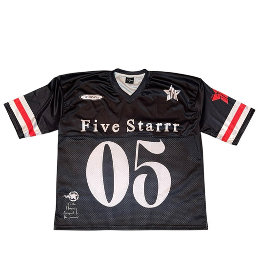 Five Starrr Oversized Cropped Jersey
